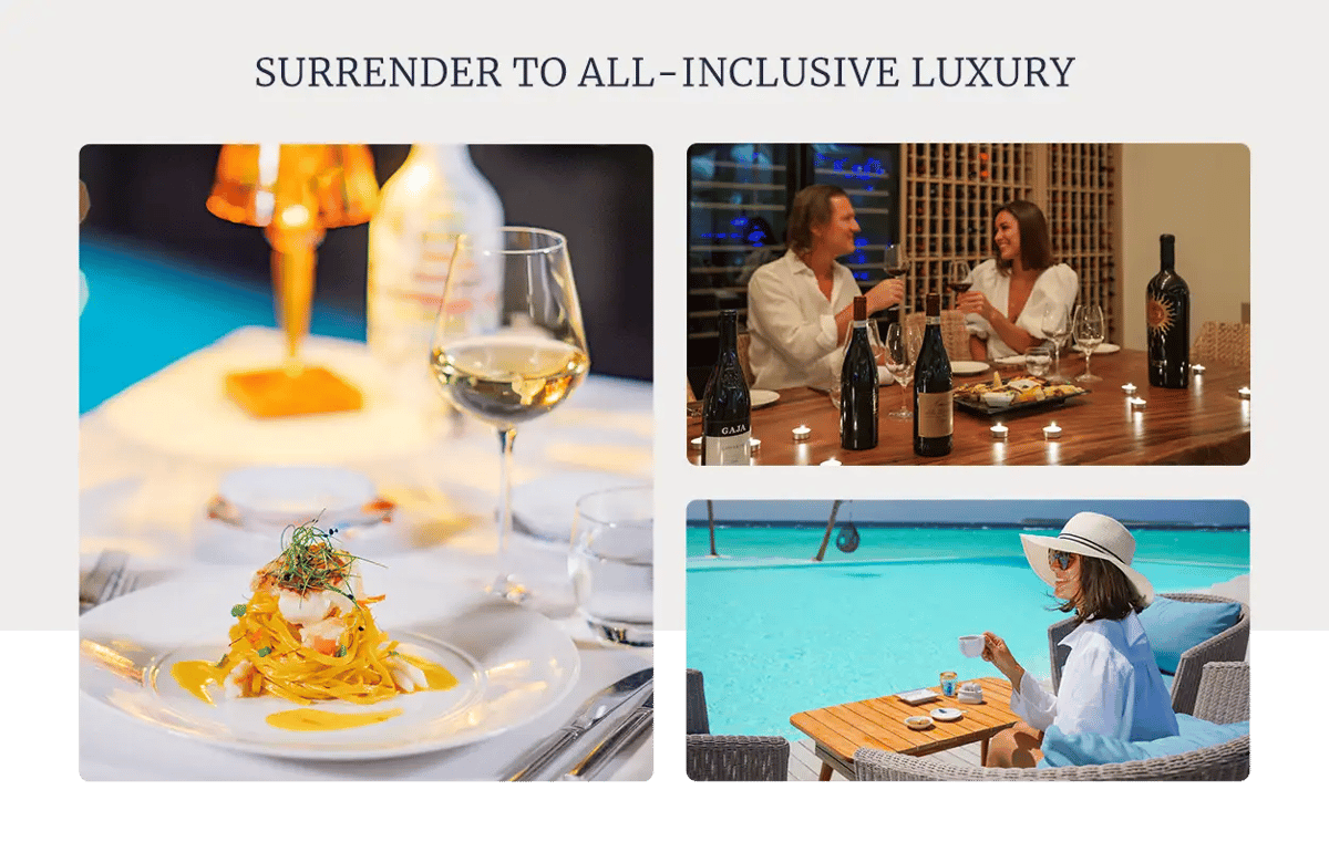 SURRENDER TO ALL-INCLUSIVE LUXURY