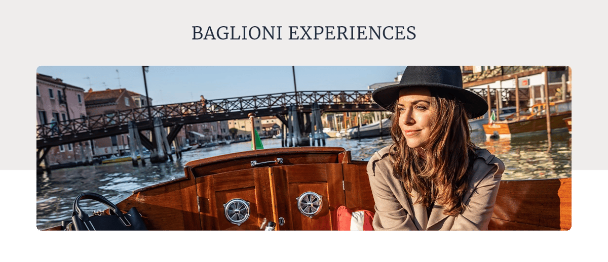 BAGLIONI EXPERIENCES